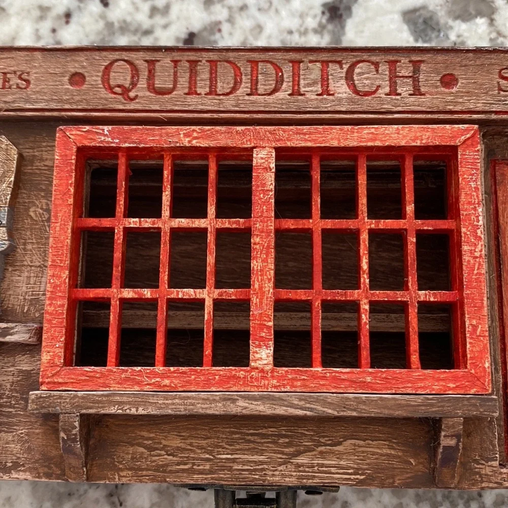 Harry Potter Quidditch Supplies Broom wooden pencil holder handmade from Etsy